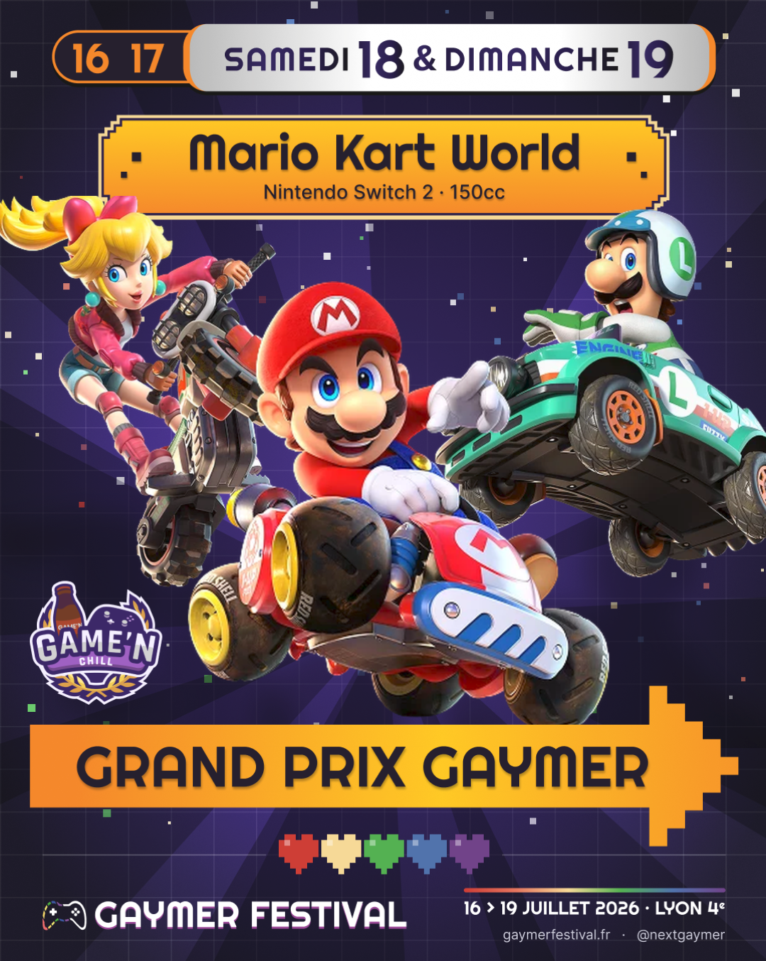 Mario Kart au Gaymer Festival
